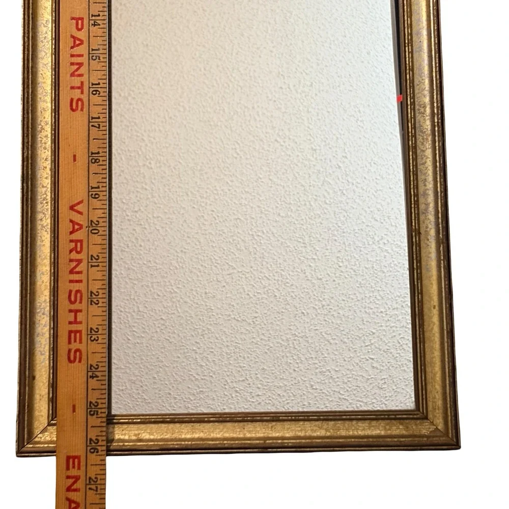 Vtg 1990s Raphael Cherubs Mirror Gold Framed Sistine Madonna Angel Wall Accent
